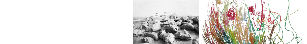 Abbildungen unterschiedlicher embryonaler Wachstumsphasen und einer analogen kunsstherapeutischen Gestaltung