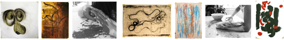 gestaltungen, welche innerhalb von kunsttherapeutischer begleitung entstanden sind